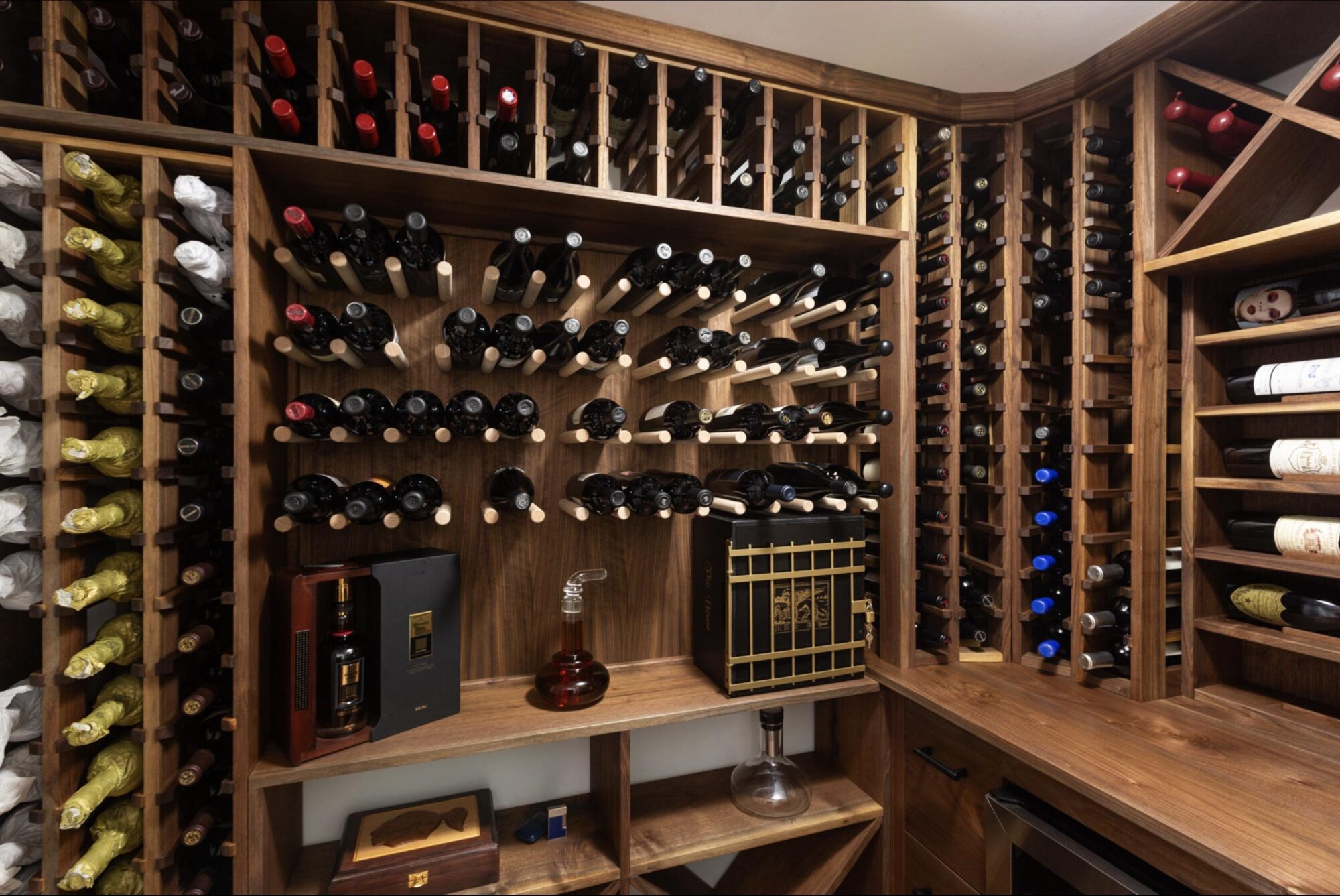 i promised i would share photos of this walnut wine room i v ouxebtdufzsb